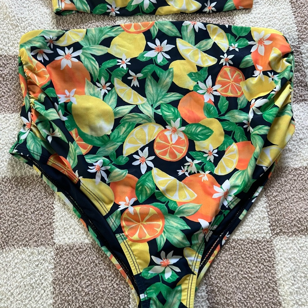 Old Navy Citrus Maternity Bikini Size M - Picture 2 of 8